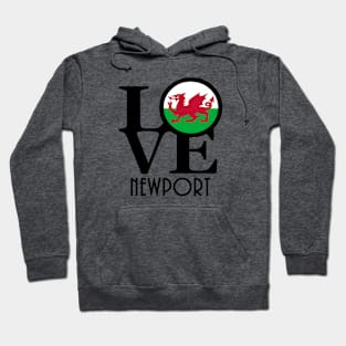 LOVE Newport Wales Hoodie